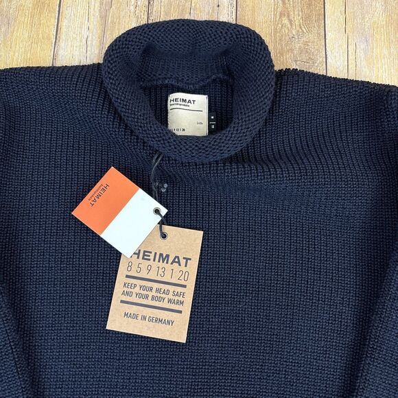 Heimat Textil Sweater Mini Rolkragon Turtleneck Oullover NEW NWT Mens Medium - Picture 3 of 9